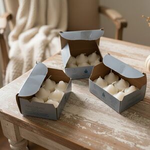 Vintage PartyLite Gardenia Votive Candles - Set of 3 Boxes